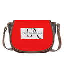 Red Saddle HandBag