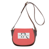 Salmon Pink Saddle HandBag