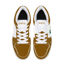 Gold  Low Top Shoes