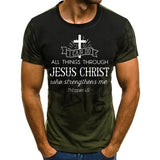 All Through Jesus Christ Shirt