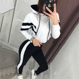 Sport Stripe Style Sweatsuit