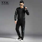 Pu Leather Tracksuit