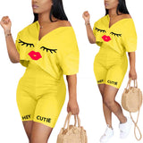 Hey Cutie Shorts Set