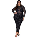 Plus size full sleeve Romper