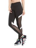 Mesh Stripe Anti Cellulite Leggings