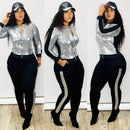 2 Sparkly sweatsuit