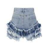 Ruffle Style Shorts