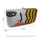 Lady Rhinestones Clutch