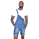 Jean Overall Shorts