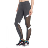Mesh Stripe Anti Cellulite Leggings