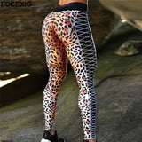 Leopard Push Up Running Leggings