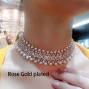 Pearl cubic zirconia Necklace