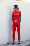 Relaxed Casual Drawstring Romper