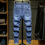 Harem Casual Elastic Waist Jeans