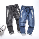 Harem Casual Elastic Waist Jeans