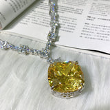 Topaz Sterling Silver Necklace