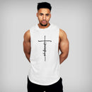 Faith Hooded Sleeveless Shirt