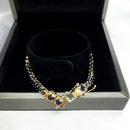 Trendy Style Solid Black Moissanite Bracelet