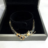 Trendy Style Solid Black Moissanite Bracelet