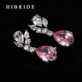 Quality Tear Drop Cubic Zirconia Necklaces