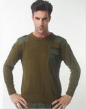 Army Knitted Sweater
