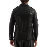 Leather Style Dress Shirt