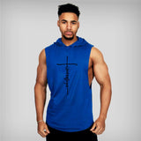 Faith Hooded Sleeveless Shirt