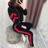 Sport Stripe Style Sweatsuit