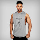 Faith Hooded Sleeveless Shirt