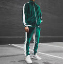 Velvet Stripe Tracksuit