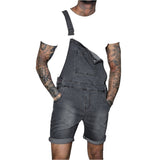 Jean Overall Shorts
