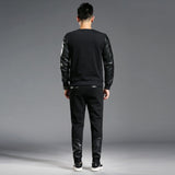 Pu Leather Tracksuit