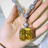 Topaz Sterling Silver Necklace