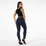 Navy Blue Push Up Stretch Leggings