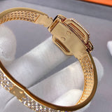 Crystal Zircon Belt Bangle Bracelet