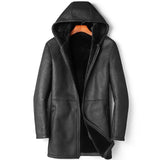 Shearling Sheepskin Genuine Leather Jacket