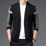 Classic Plaid Knitted Cardigan Sweater