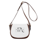 White Saddle HandBag