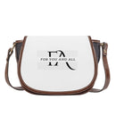 White Saddle HandBag
