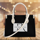 Black Luxury Leather Tote HandBag