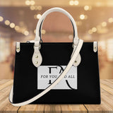 Black Luxury Leather Tote HandBag
