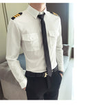 Slim Fit Tie Dress Shirt