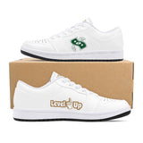 White Low Top Shoes