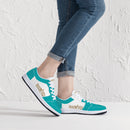 Turquoise Low Top Shoes