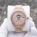 Rose Gold Crystal watch
