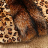 Leopard Parka Winter Jacket