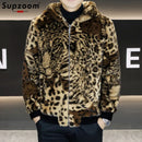 Leopard Mink Jacket