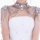 Crystal Wedding Shoulder Chain Necklace