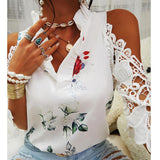 Half Sleeve Lace Top