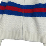 Knit Jacket Round Neck zipper Cardigan
